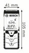Imagen de MEDIDOR DE DISTANCIA 40M  GLM 40 BOSCH