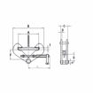 Imagen de Pinza Ajustable Para Viga - Para Aparejo - 5ton Able