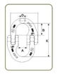 Imagen de CONECTOR PARA CADENA DE 13MM 5.4 TONELADAS ABLE USA