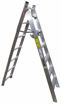 Imagen de ESCALERA CONVERTIBLE TIPO TIJERA 20 ESCALONES ESCALUMEX