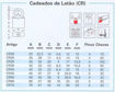 Imagen de Candado De Bronce Papaiz 60mm Cr60