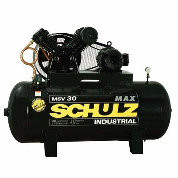 Imagen de Compresor Monofásico 3hp 200lts Schulz Msv 15max