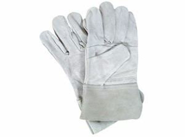 Imagen de GUANTE CORTO DE CUERO DE DESCARNE