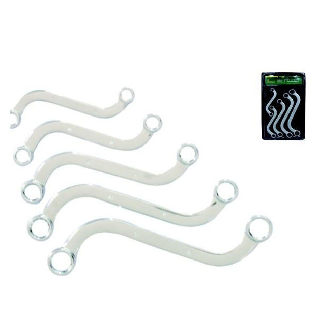 Imagen de Juego De Llaves Estriadas S  - 5 Piezas - 10 A 19 Mm