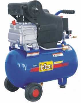 Imagen de COMPRESOR AIRE COMPRIMIDO MOTOR 2HP TANQUE 24L BTA