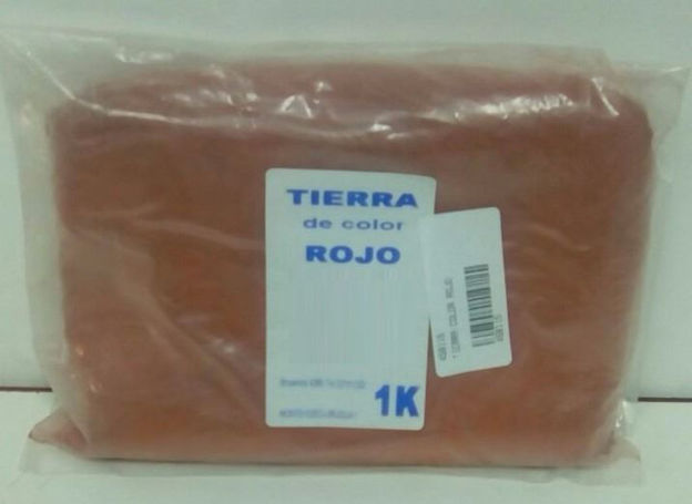 Imagen de Paquete De Tierra De Color Rojo Para Marcar X Kilo