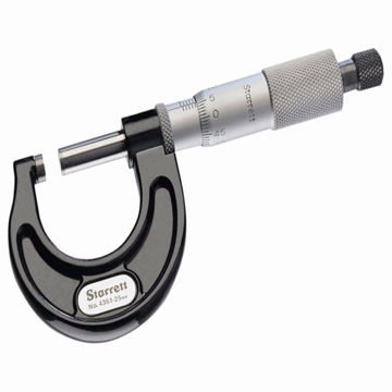 Imagen de MICRÓMETRO EXTERIOR 0 - 25MM STARRETT 436MXRL-25