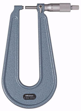 Imagen de MICRÓMETRO EXTERIOR ESC. 150 MM.  0 - 25 MM MITUTOYO 118-102
