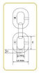 Imagen de Cadena Alta Resistencia Grado 80. 5mm - 0.65ton Able