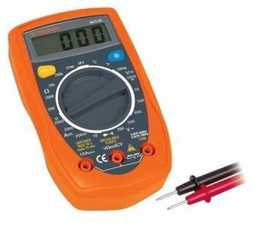 Imagen de TESTER DE CORRIENTE DIGITAL MEDIDOR DE TEMPERATURA MUT-33  TRUPER