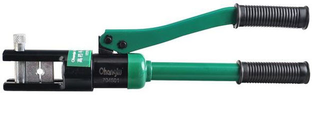 Imagen de PINZA MANUAL HIDRÁULICA PRENSA TERMINALES 300 MM CHANGLU