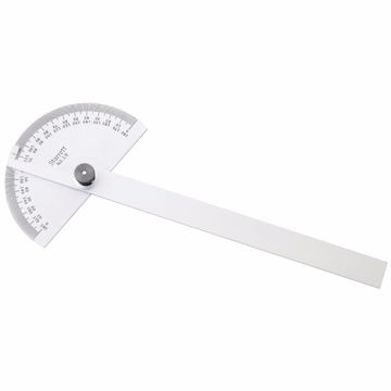 Imagen de TRANSPORTADOR DE ÁNGULO MEDIA LUNA STARRETT C-19