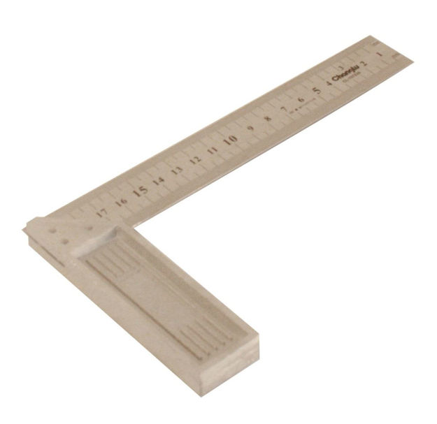 Imagen de Escuadra 200mm Con Talón De Aluminio Changlu