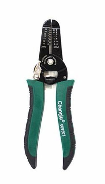 Imagen de Pinza Alicate Pela Cables Changlu
