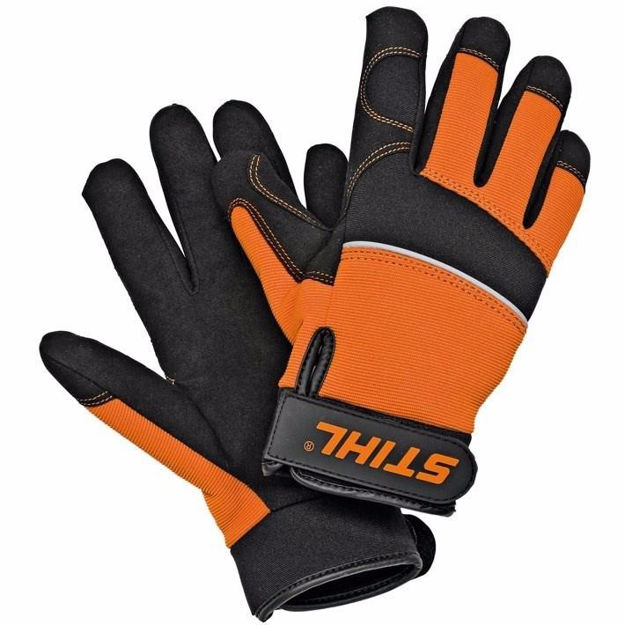 Imagen de Guantes Trabajo Carver De Cuero Sintético Y Neopreno Stihl