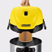 Imagen de ASPIRADORA SOPLADORA SECO Y HÚMEDO 1000W 17 LITROS WD3 KARCHER