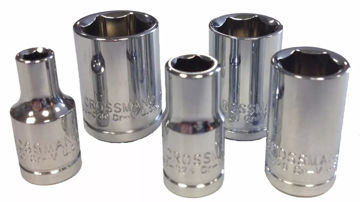 Imagen de BOCALLAVE ENCASTRE 1/2" HEXAGONAL 30MM CROSSMAN