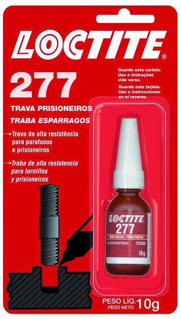 Imagen de Traba Roscas Alta Resisten. Para Bulones 10ml Loctite 277/21