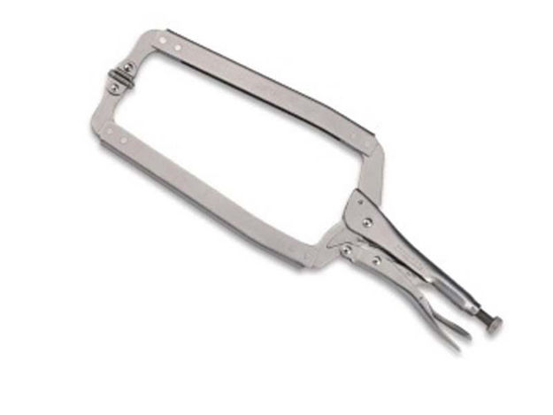 Imagen de PINZA MORSA TIPO C ALMOHADILLA GIRATORIA 18 PULGADAS CROSSMAN