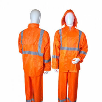 Imagen de Equipo De Lluvia Naranja C/reflectivo