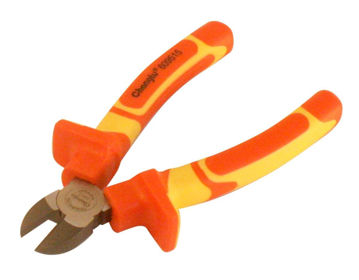 Imagen de ALICATE DE CORTE AISLADO 1000 V ELECTRICISTA 8" CHANGLU