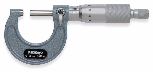 Imagen de Micrometro Exterior 0 - 25mm Mitutoyo 103-137