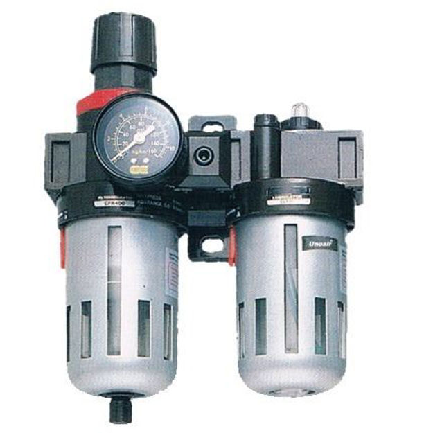 Imagen de FILTRO REGULADOR Y LUBRICADOR DE LÍNEA DE AIRE AC2420 UNOAIR