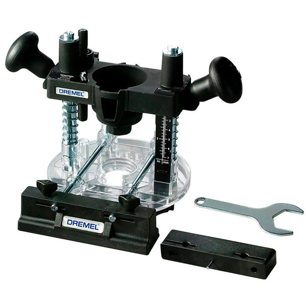 Imagen de BASE CON GUÍA PARA ROUTER FRESADORA PARA MINITORNO 335 DREMEL