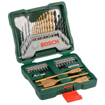 Imagen de SET 40 PIEZAS MECHAS PUNTAS PALETA TITANIO BOSCH