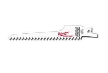Imagen de Kit 5 Hojas Sierra Sable Para Yeso 125mm Milwaukee 4800-5052