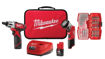 Imagen de Combo Atornillador Batería 12v + Linterna Milwaukee 2482-259