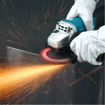 Imagen de AMOLADORA ANGULAR ELÉCTRICA 4.1/2" 840W MAKITA 9557HNG MAKITA