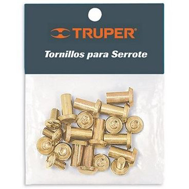 Imagen de Tornillo para cabo serrucho botón (10 un) TRUPER TOR-SER-10