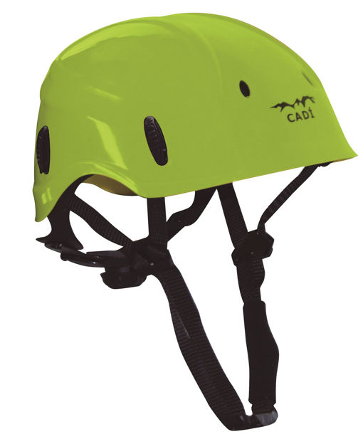 Imagen de Casco seguridad amarillo fluor trabajo en altura CLIMAX CADI