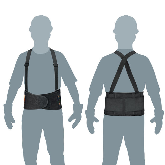 Imagen de FAJA LUMBAR CON TIRADORES AJUSTABLES TRUPER