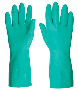 Imagen de GUANTES QUÍMICOS NITRILO VERDE GU-822 TRUPER