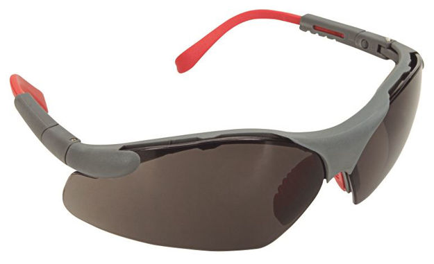 Imagen de LENTES GRISES UV POLICARBONATO AJUSTABLES 597-G CLIMAX