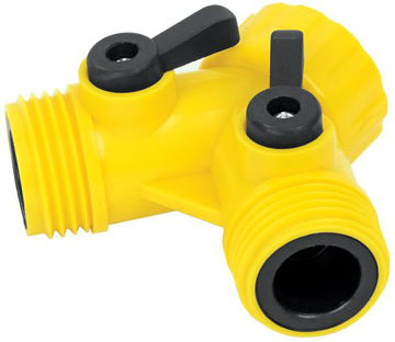 Imagen de ADAPTADOR DE PLÁSTICO "Y" (2 MANGUERAS) 1/2" PRETUL AD-2P