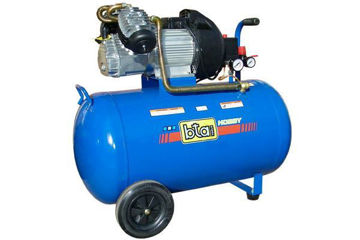 Imagen de COMPRESOR AIRE COMPRIMIDO MOTOR 3HP TANQUE 100L BTA