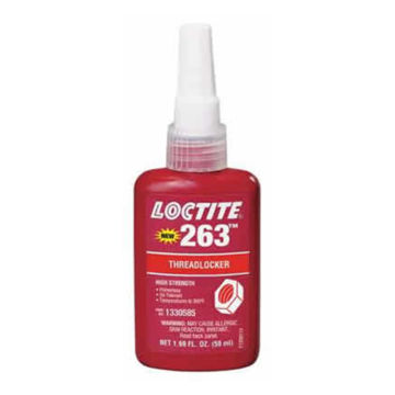 Imagen de TRABA ROSCAS TORQUE ALTO 50ML. LOCTITE 263-31