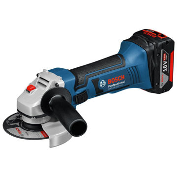 Imagen de AMOLADORA ANGULAR 4.5" BATERIA 18V GWS18 V-LI BOSCH