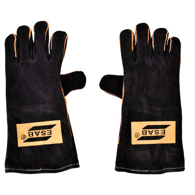 Imagen de GUANTES SOLDADOR HEAVY DUTY NEGRO ESAB