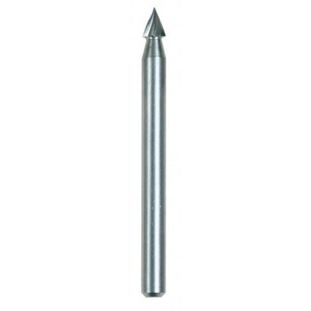Imagen de FRESA DE ALTA VELOCIDAD CÓNICA TALLADO 3MM 118 DREMEL