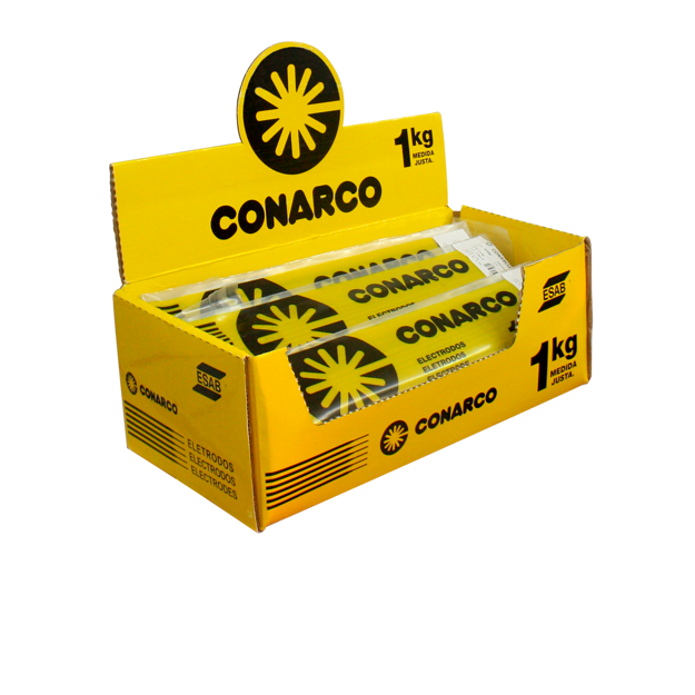 Imagen de ELECTRODO 13A 6013 2.50MM (ENVASE 1 KG) 303468 CONARCO ESAB