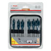 Imagen de JUEGO DE MECHAS DE TRES PUNTAS BOSCH SELFCUT SPEED 2608595425