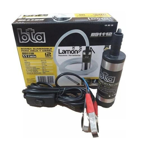 Imagen de Bomba sumergible para agua y diesel 12V BTA 193018