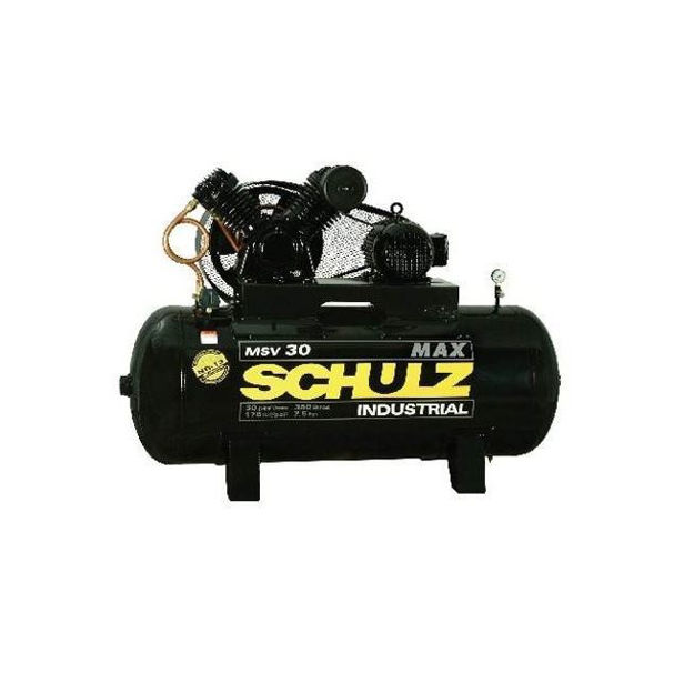 Imagen de Compresor Tradicional 7.5Hp Trifásico Msv-30Max Schulz