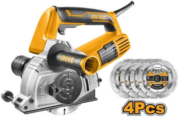 Imagen de ACANALADORA 4 DISCOS 1500W 8500RPM INGCO