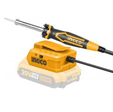 Imagen de SOLDADORA DE ESTAÑO 20 VOLT BATERÍA CSILI2001 LÍNEA P20S (CARCAZA) INGCO