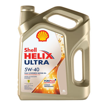 Imagen de ACEITE 5W-40 CARTER VEHÍCULOS LIVIANOS SHELL HELIX ULTRA SP 4L